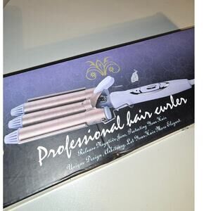 Hair Curling Iron 3-Barrel Crimper Hair Styling Tool